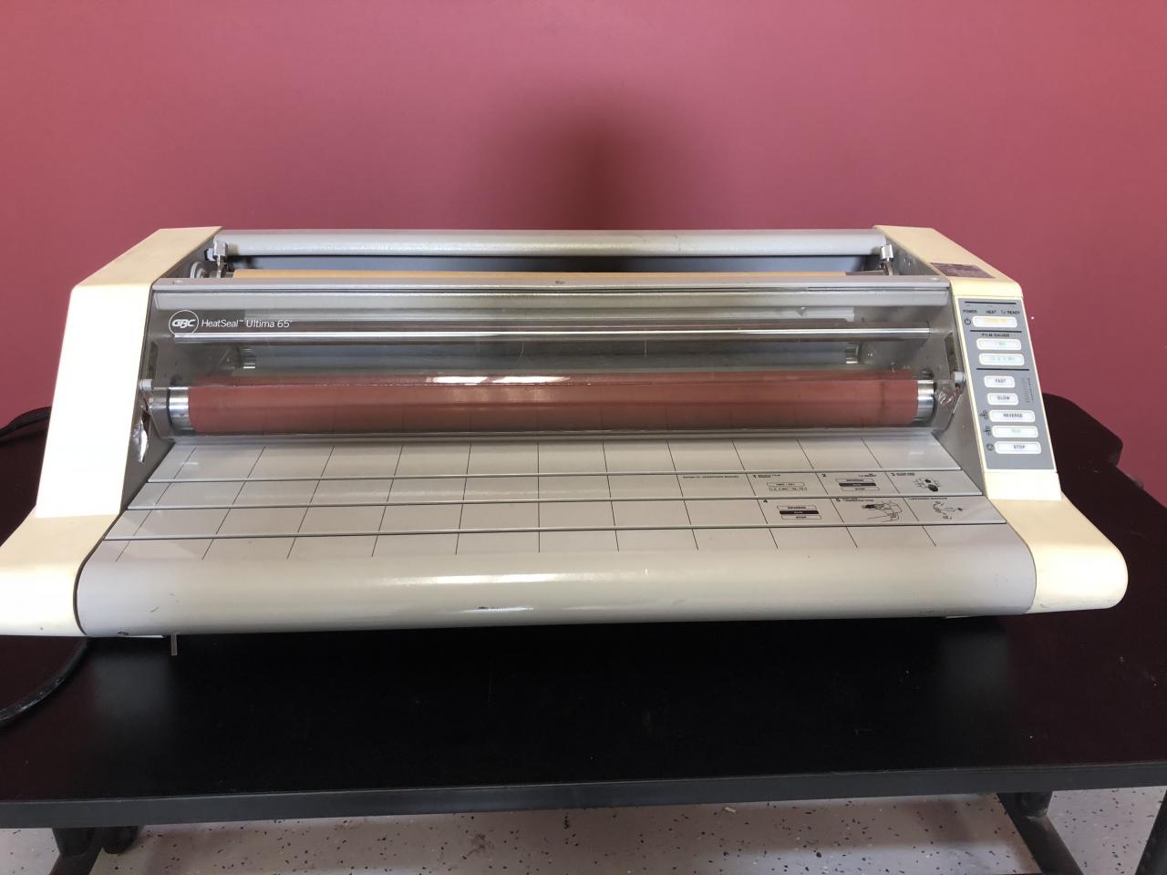 Lot 23 GBC HeatSeal Ultima 65 Roll Laminator Click for Video